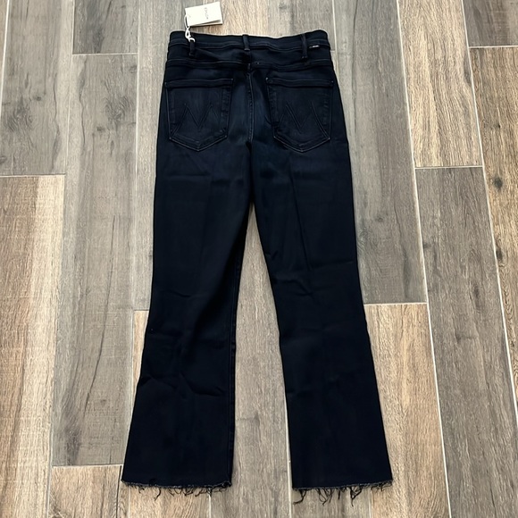 NWT MOTHER The Hustler Ankle Fray Jeans in Encounters At Night Size 26 - Picture 6 of 10